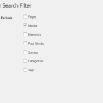 imark editor search filter settings